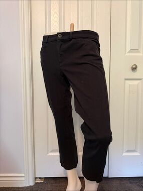 Banana Republic Cropped Black Straight-Leg Pants - create a bundle & Save!